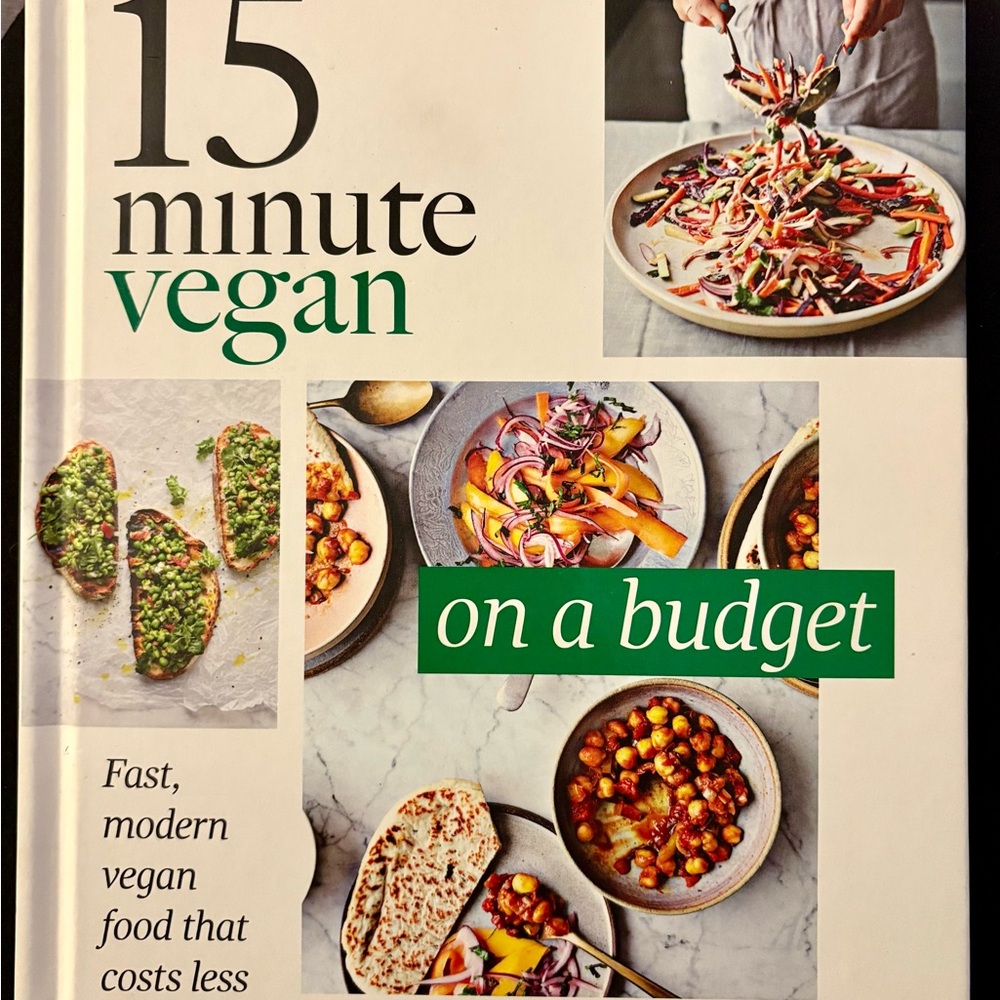 Cookbook “15 Minute Vegan on a budget”
